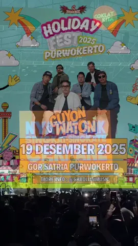 info barengan guyonwaton purwokerto  @guyonwatonofficial @faisalbagus  #guyonwaton #purwokerto #infokonser #fyp #viral 