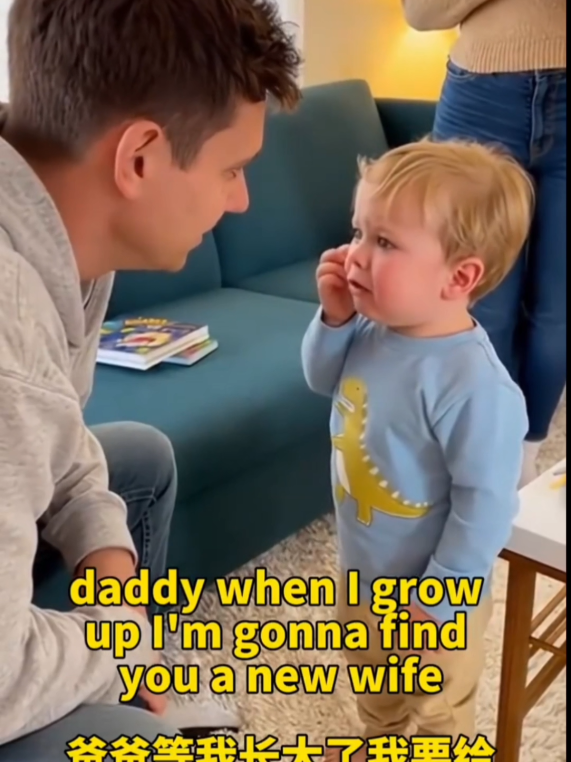 Kid complains Mom’s too fierce — Dad, get a new wife!😂 #funnyfamilyvideos #cutebaby #funnykid