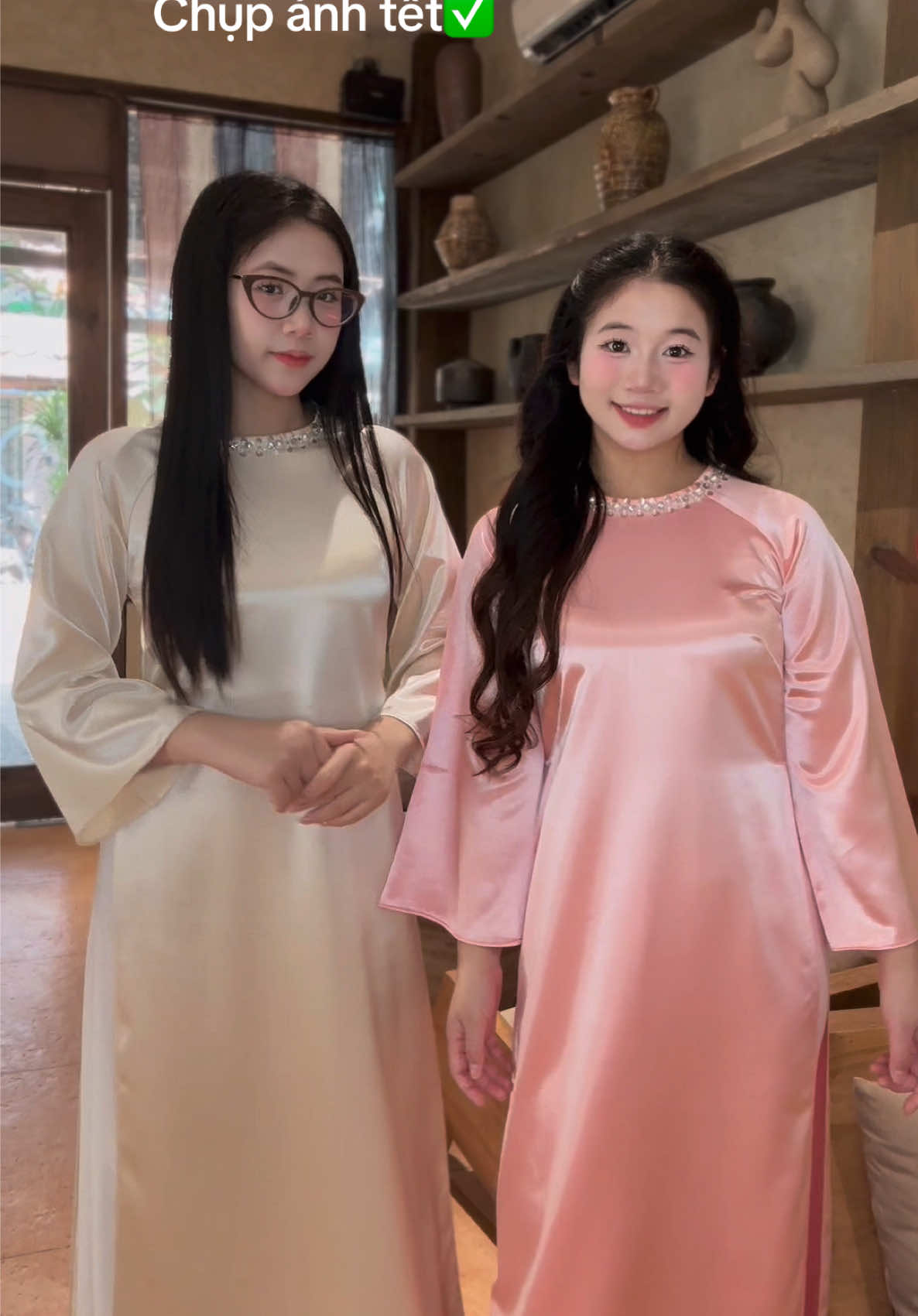 Tranh thủ đi mấy nàng #xuhuong #aodaivietnam #xu_huong #aodaitet 