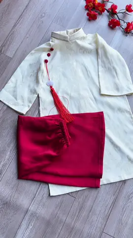 Áo dài Tết cho bé trai chất gấm lụa cao cấp #aodai #aodaitet #thoitrangtreem #mevabe 