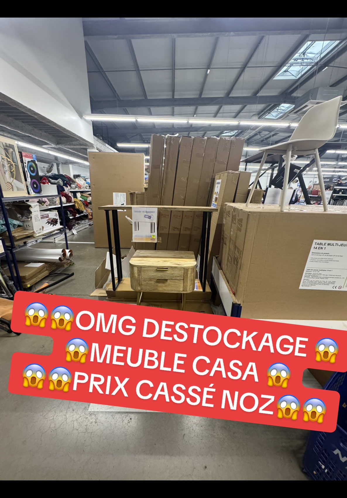 😱😱NOUVEAU ARRIVAGE CASA LE DESTOCKAGE CONTUNUE DES MEUBLE À PRIX CASSÉ JE SUIS CHOQUÉE 😮 #bonplan #destockage #meuble  #noz #pourtoi 