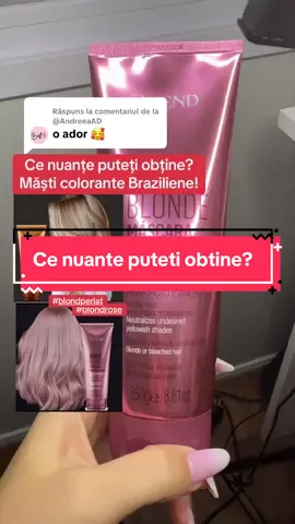 Ca răspuns pentru @@AndreeaAD #hemerama #hair #blond #perfectblond #professional 