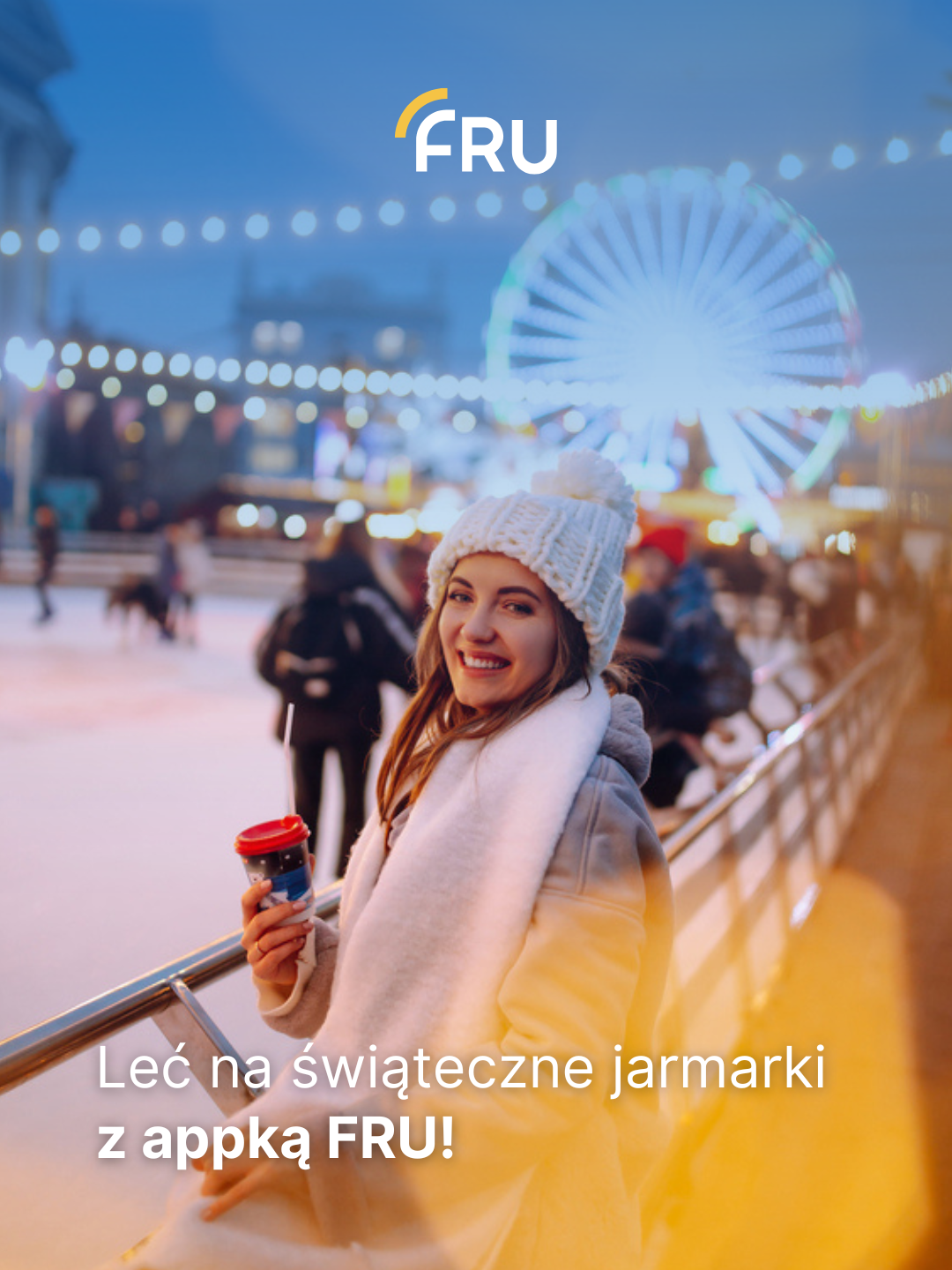 Planuj swój swój wyjazd na jarmarki z appką FRU 🎁👉🏼 pobierz aplikację📱, wybierz opcję „Jarmarki bożonarodzeniowe” ✨ i zobacz najlepsze propozycje lotów! Sprawdź, jakie to proste 👉🏼 pobierz appkę FRU już teraz! Dostępna na iOS oraz Android. #podróże #dc #xmass #jarmarkbozonarodzeniowy #appka