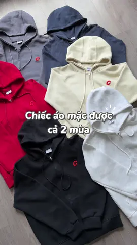 Chiếc hoodie mặc được cả 2 mùa Sài Gòn vừa ấm vừa che chắn tốt✨  #cemmery #hoodie #aokhoac