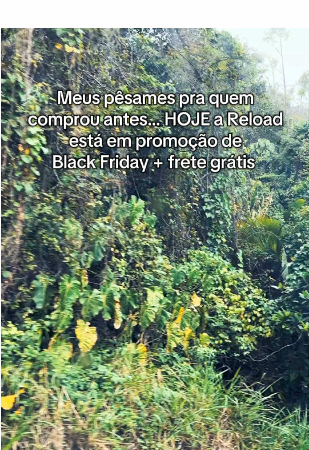 A Reload entrou em Black Friday e as promoções estão incríveis! Corre antes que esgote! #reload #foco #clt #energia #blackfriday 