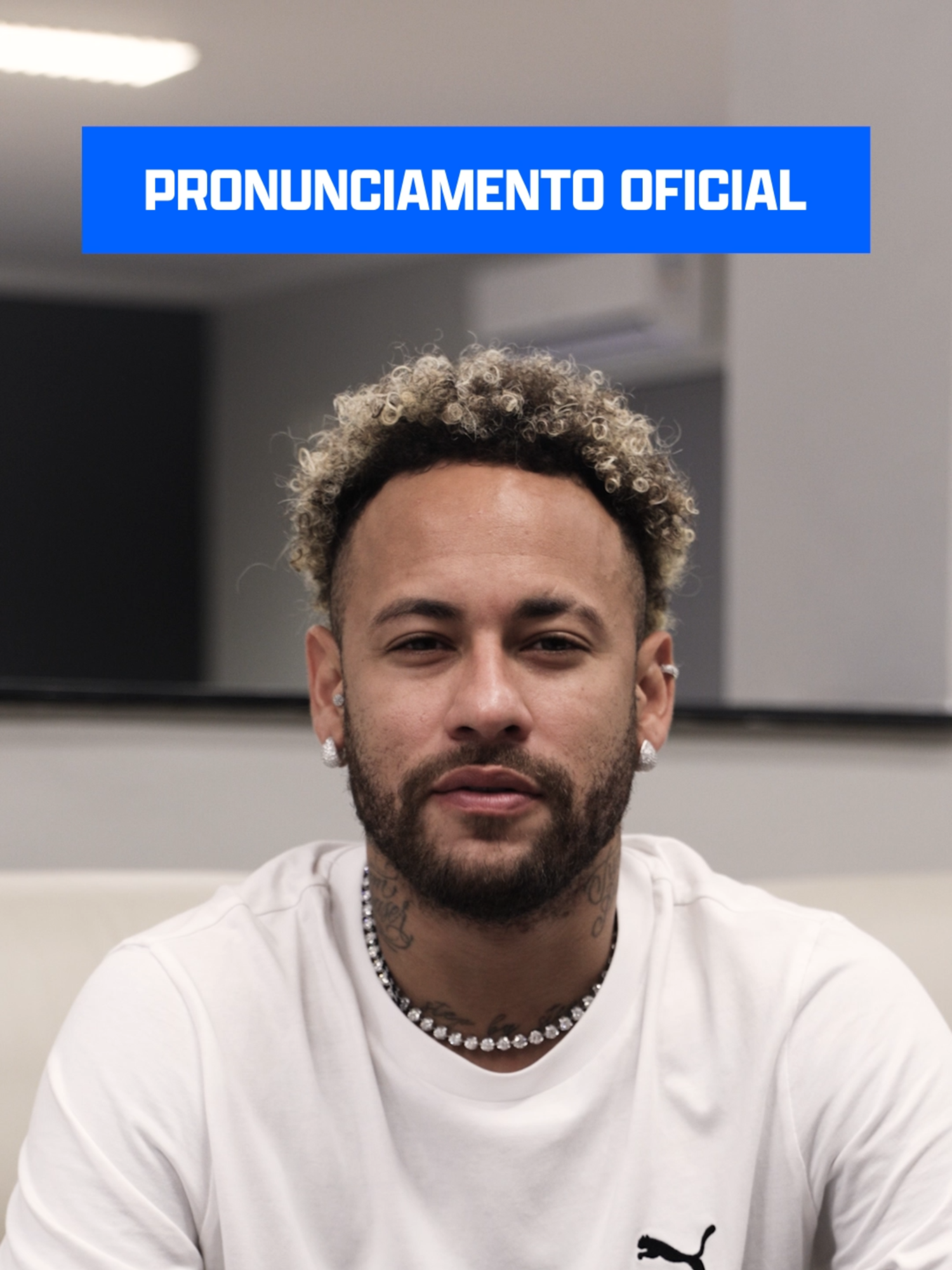 PRONUNCIAMENTO OFICIAL NEYMAR! #neymar  #loovi  #santos