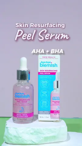Da sần, xỉn, mụn ẩn? Để Peel Serum ‘reset’ lại làn da cho nàng nha 💛#byebyeblemish #skincare #peelingserum 