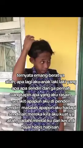 #anaklakilaki #kuat #sabar #fyp 