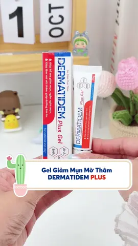 Gel chấm mụn mờ thâm đang có ưu đãi mua 1 tặng 1 đây cả nhà. @Dermatidem Official #dermatidemplusgel#dermatidem #review