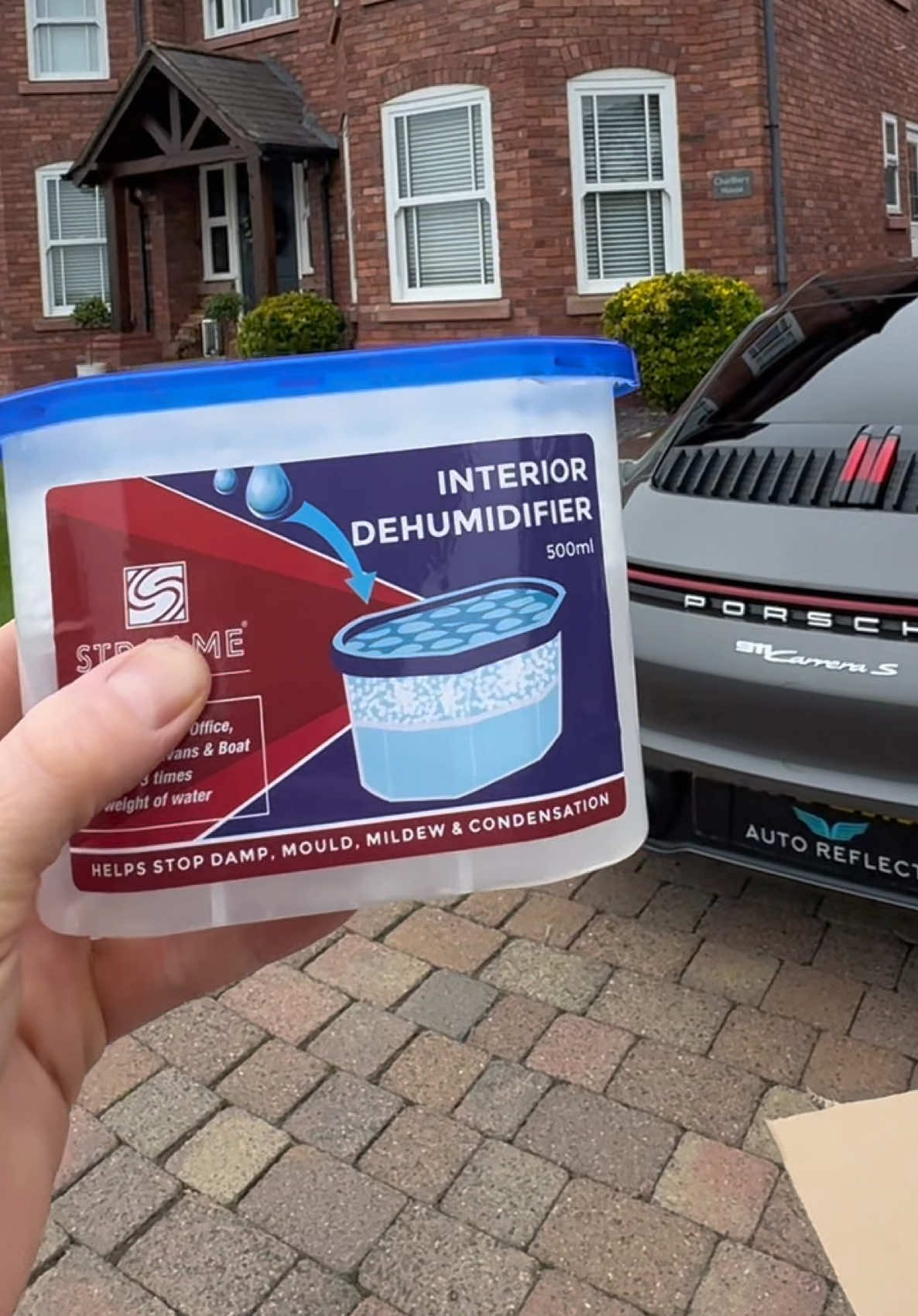 It’s CRAZY how much water these dehumidifier boxes collect! 💦 #dehumidifier #mould #homehacks #blackfriday #tiktokmademebuyit 