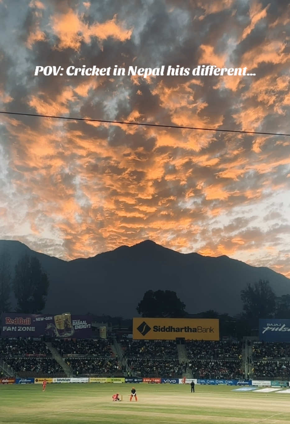 festival of himalayas 💗 #npl #nepalpremiereleague #cricke 