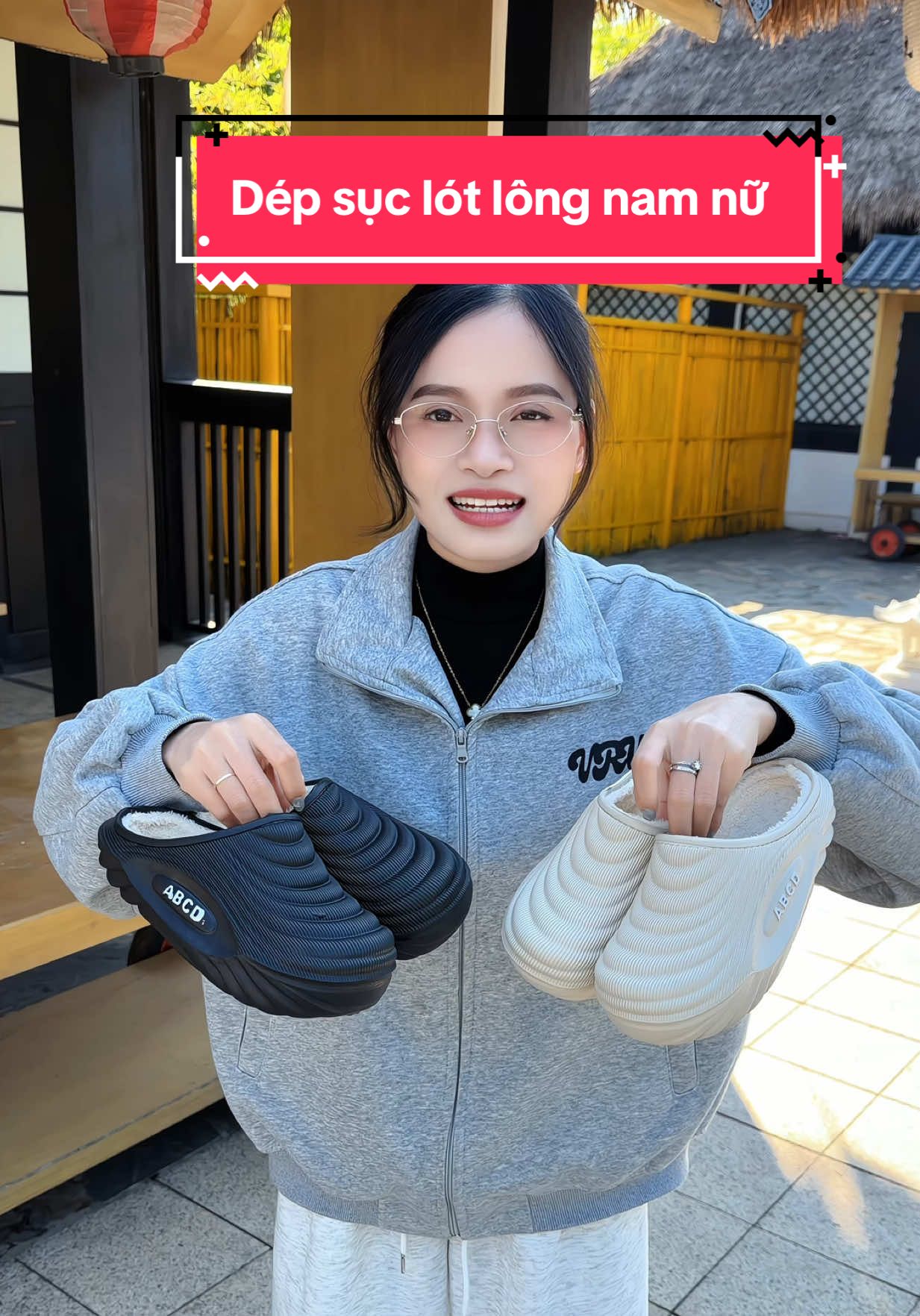 Dép sục lót lông nam nữ bao ấm #depsuc #deplotlong #depnamnu #dephottrend #giaysuc 