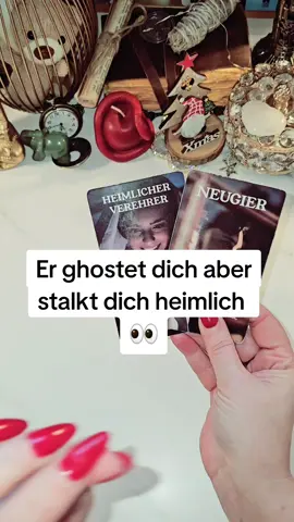 er ghostet dich aber stalkt dich heimlich 👀 Kartendeck: SUNNYLOVE #tarotreading #kartenlegen #kartenlegung 