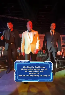 Sau khi chủ tịc MU ông Raul Rocha bị Tổng thống Mexico truy tố bắt giữ vì tội buôn bán chất cấm-vũ khí….và bê bối kết quả MU2025.Thì truyền thông Mexico đưa tin sẽ xoá toàn bộ kết quả MU2025 và xoá danh hiệu của Tân MU2025 và Cựu MU2024 Victoria sẽ trở lại để đảm nhiệm tiếp tục vai trò Miss Universe để chờ mùa giải mới#MU #MISSUNIVERSE 