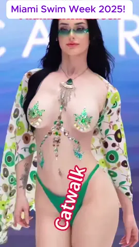 Miami Swim Week 2025! Comment Who Was Your Favorite!#bikini #topmode #miamiswimweek2025 #fyp 