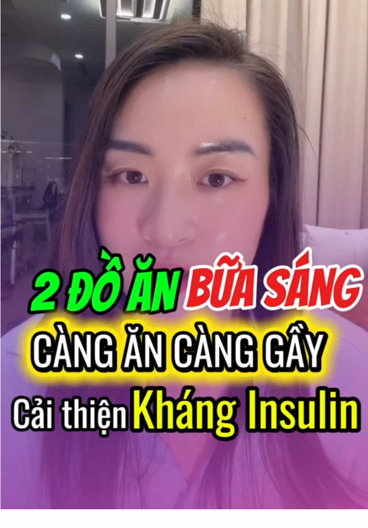 2 đồ ăn sáng càng ăn càng gầy, cải thiện kháng #insulin #giammo #pcos #khanginsulin #giamcan 