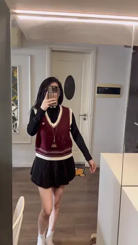 Áo Len Gi-Lê Cổ Tim Phối Viền,#aogile #livetiktok #thoitrangnu #homnaymacgii 