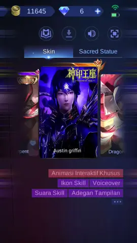 bagian 6 | yuzong x austingriffin #mlbbxdonghua #mlbbcreatorcamp #yuzong #throneofseal #austingriffin 