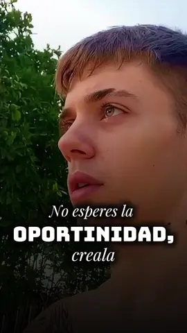 No esperes la oportunidad, créala. Las cosas no llegan solas, se construyen con disciplina, valor y acción. El éxito no es cuestión de suerte, es cuestión de movimiento. “Las oportunidades no caen del cielo… se fabrican.” Si no existe el camino, hazlo tú. #Motivación #Éxito #Disciplina #Fyp  #España