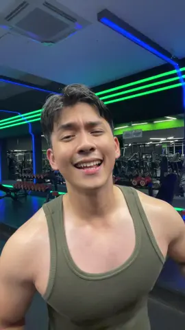 Nunggu gym sepi :-) #gym #workout #fyp