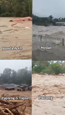 Bentuk ujian dari Allah yang harus kita pahami, musibah ini bukan hanya untuk mereka tapi untuk kita semua, kita doakan semoga mereka di berikan perlindungan oleh Allah aamiin AllahHuma aamiin 🤲🤲 #creatorsearchinsights #Banjir #fyp 
