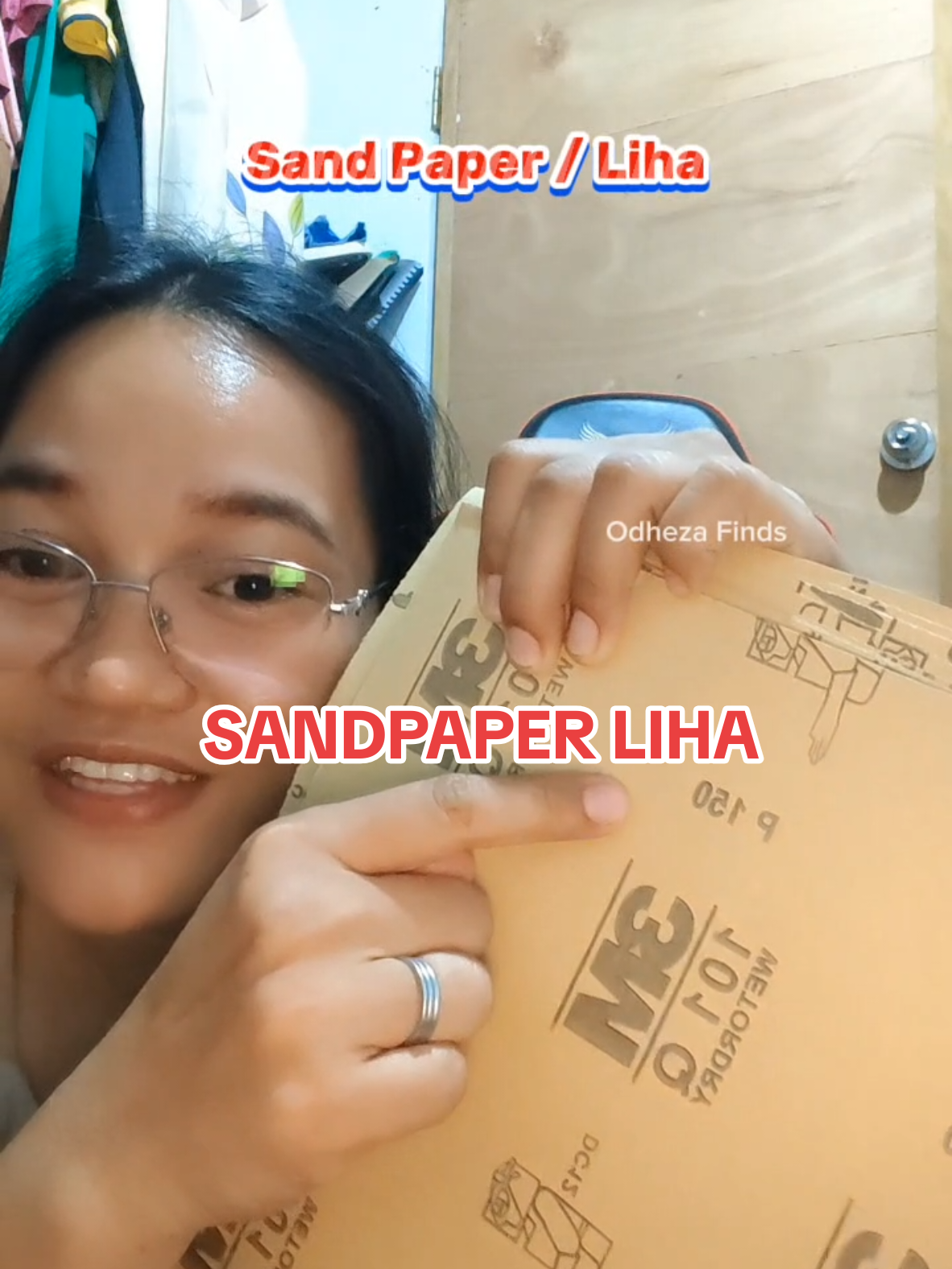 sandpaper grit Liha, makapal mura pa hindi agad napupunit #grit #liha #sandpaper #wetordry #odhezafinds 