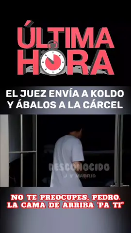 🚨 ÚLTIMA HORA 🚨   #ÁBALOS #KOLDO