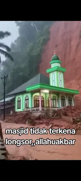 masjid tidak terkena longsor#fyp #rakyatindonesia 