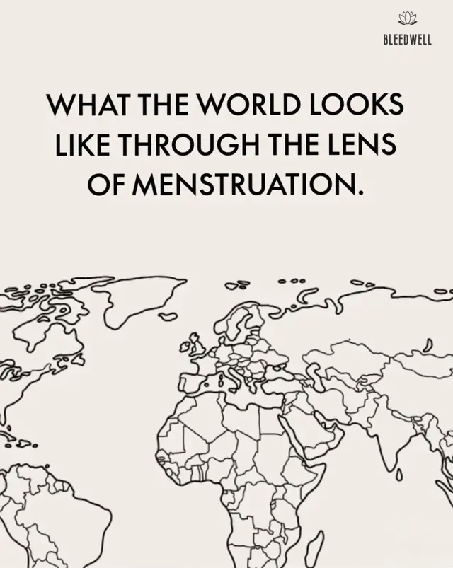 The world still has a long way to go… Safe products, menstrual leave and basic dignity shouldn’t depend on where you were born. BleedWell exists to close that gap. Donate at: www.bleedwell.org  Repost: GraceandGreen  #MenstrualHealth #PeriodEquity #BleedWell #fyp #endperiodpoverty 