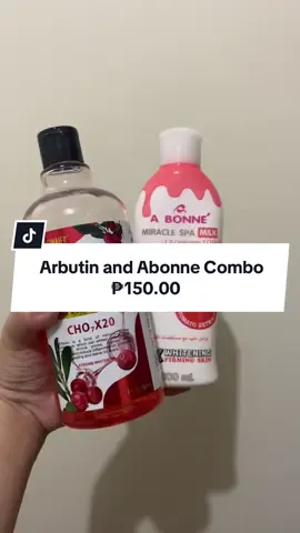 Achieve your glow goals with this perfect skincare duo! 🌸 The Arbutin Serum deeply targets dark spots, uneven tone, and dull skin—giving you a brighter, smoother, and more radiant complexion. Pair it with the Abonne Whitening Lotion, packed with nourishing and whitening ingredients that keep your skin soft, glowing, and protected all day. Together, they work like magic: 🌟 Faster brightening 🌟 Visible glow in days 🌟 Softer, smoother, hydrated skin 🌟 Lightweight and non-sticky If you want real results without spending too much, this combo is your ultimate sulit whitening and glow-up pair! 💖✨ Grab yours now! #skinwhitening #abonne #arbutinserum #fyppppppppppppppppppppppp #viralvideo 