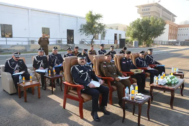 بالصور ..  بتوجيه #عميد_كلية_الشرطة اللواء الحقوقي  #محمود_خليل_محسن تم تشكيل لجنة برئاسة  عميد معهد اعداد مفوضي الشرطة  اللواء الدكتور وسام صباح للأختبار النهائي الخاص باختتام #الدورة_التأهيلية لدورة (١٢)  #معهد_اعداد_مفوضي_الشرطة .. #وزارة_الداخلية 