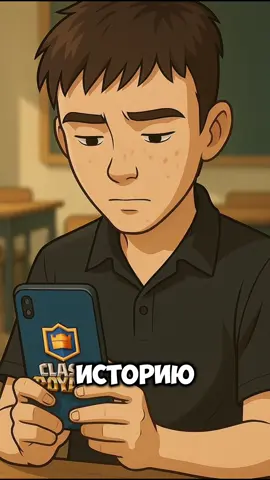 The story of the guy who played Clash Royale at the back of the class? His name was Kotakbas, and he decided to play Clash Royale one day. He was seated at the back of the class that day, and then something terrible happened. #usa #school 