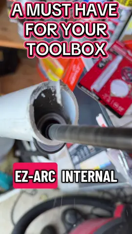 EZARC internal pipe cutting blades! GREST for PVC and other plastic pipe! #tools #plumbing #mechanic #foryoupage #fyp @ezarctools 
