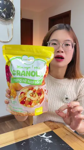 Thơm ngon giòn rụm #kimthanhday #granolagiotnang #xuhuong 