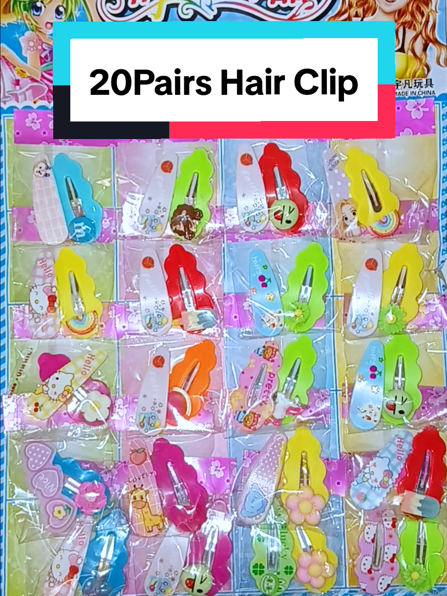 Lootbag or Panenda 20Pairs Hair clip #toys #lootbags #wholesale #fyp #tiktok 