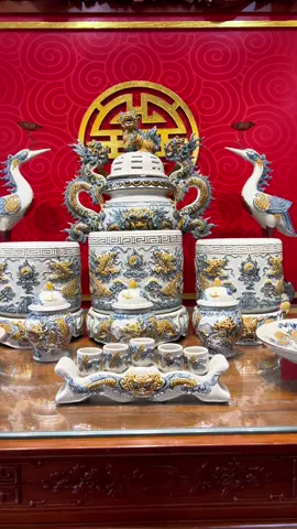 Tinh hoa gốm sứ Bát Tràng! #gomsuducnguyen #dotho #battrang #banthogiatien #gomsucaocap 