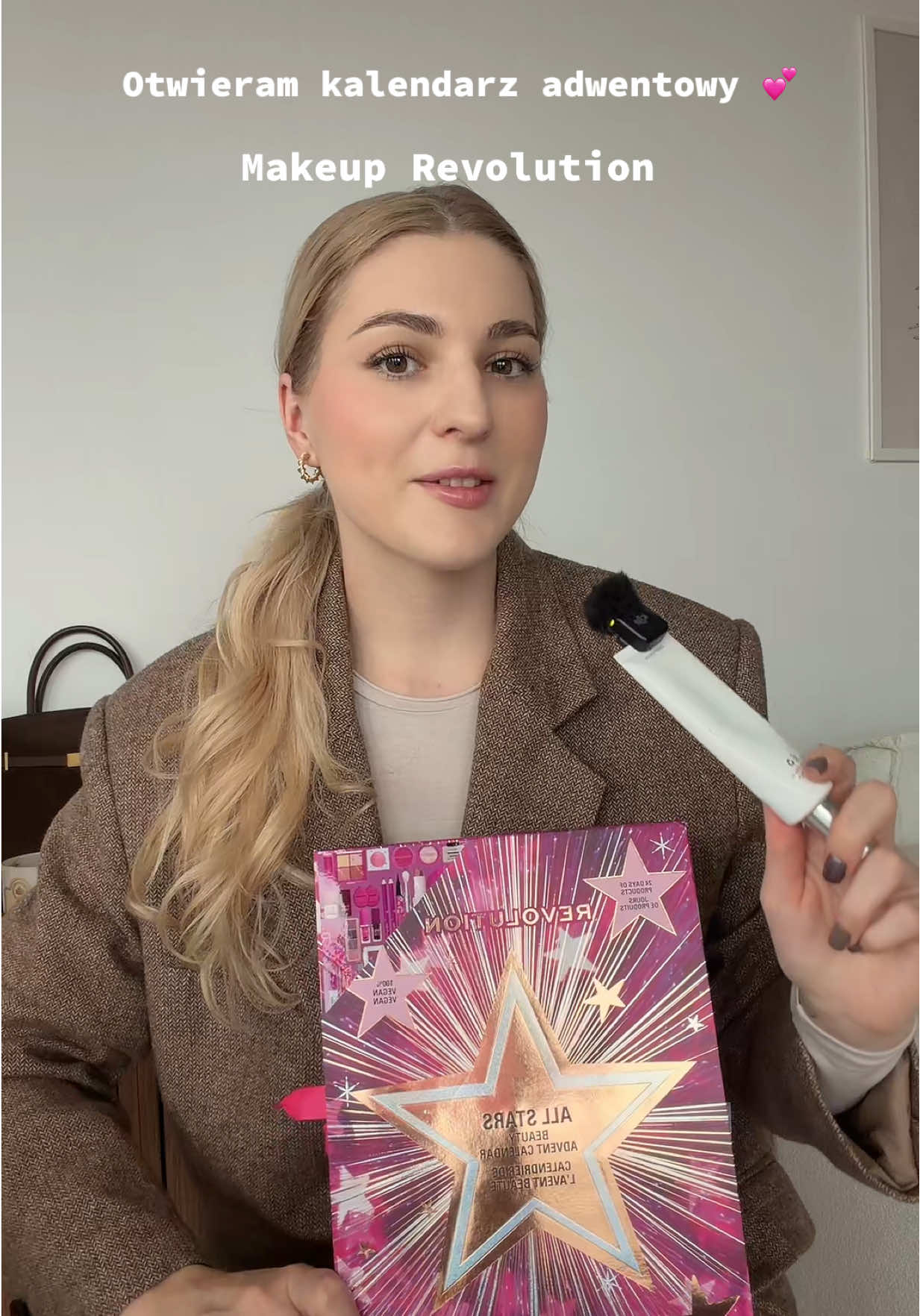 @Makeup Revolution Polska bardzo dziękuję za kalendarz 💕🤍 #pr #prbox #kalendarzadwentowy