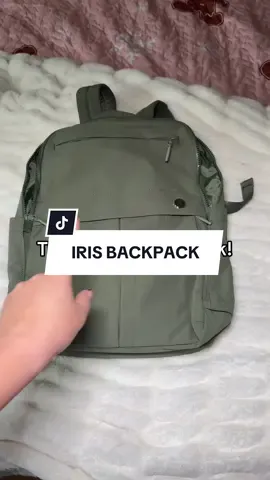 Travel, work, diaper back or for school this backpack literally fits it all! #irisandrainbow #backpack #irisbackpack #diaperbag #travelbag 