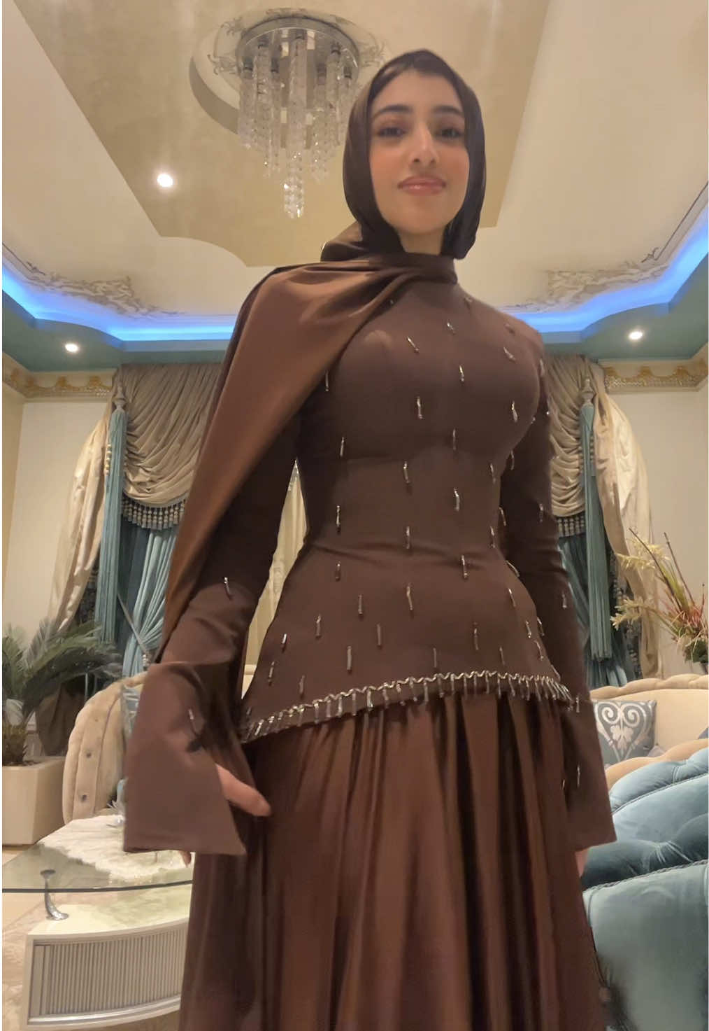 Chocolate brown dress 🍫