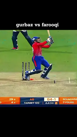 gurbaz vs farooqi #cricketlover #trendingsound #foryoupage❤️❤️ #viral 