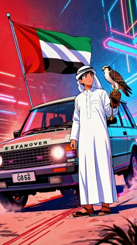 عاد عيدج يا الامارات  ‏تصميم بسيط ♥️ 🤣 ولا تركزون وايد ع رقم الموتر #54 #عيد_الاتحاد #أدي