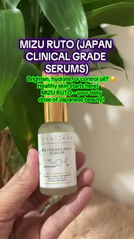Brighten, hydrate, or control oil? 😉 MIZU RUTO has the solution you need! 😍 #skincaresolutions #whiteningserum #mizuruto #japanskincare #serum 