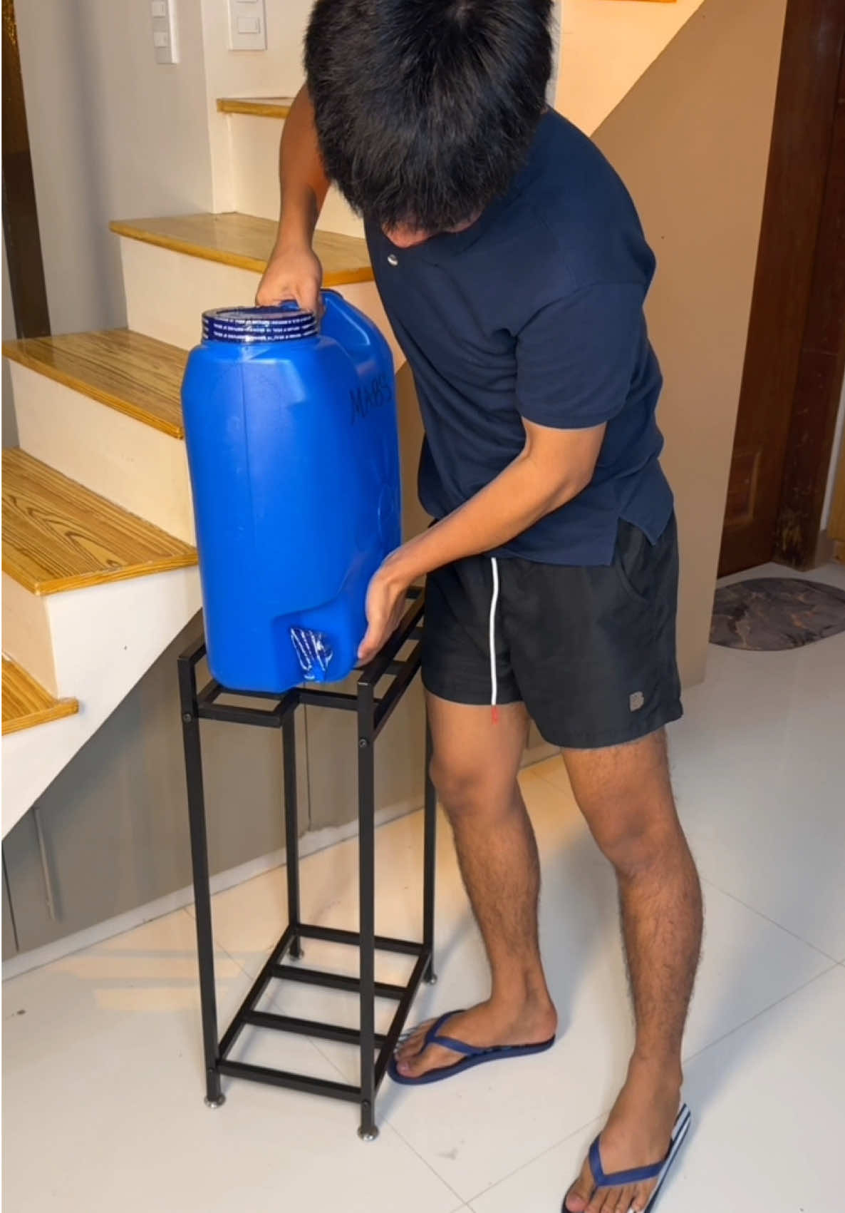 Organize na tignan at aesthetic pa sa bahay #waterjagstandrack #watergallonrack #waterjagstand #homeimprovement 