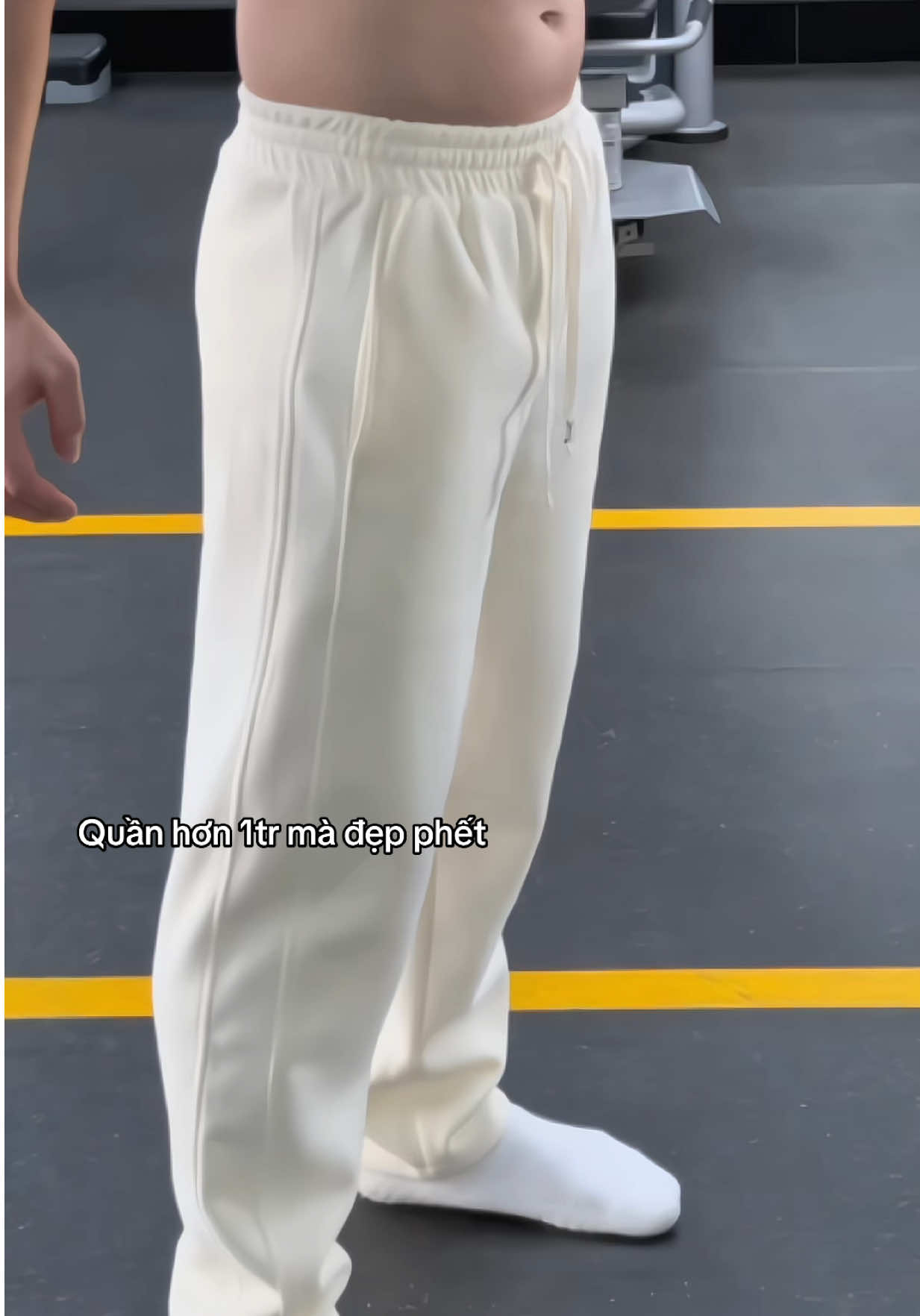 Quần Nỉ Baggy Nam nữ 2 Da Cao cấp mềm mịn form Hàn Quốc #xuhuong #muacungtiktok #quanni 