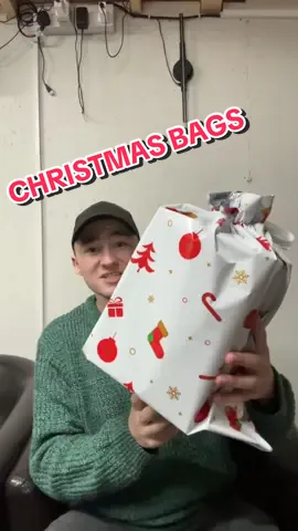 Christmas bags #blackfridaydeals #christmasbag #christmaswrapping 