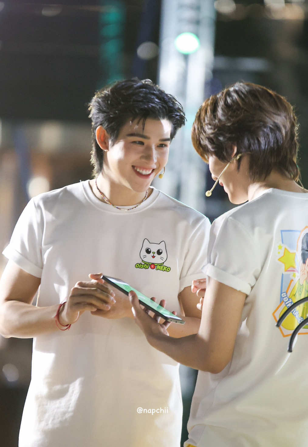 มีคนเขิน 🤓 #hirunkit_ #skywongravee #skynani #สกายนานิ 