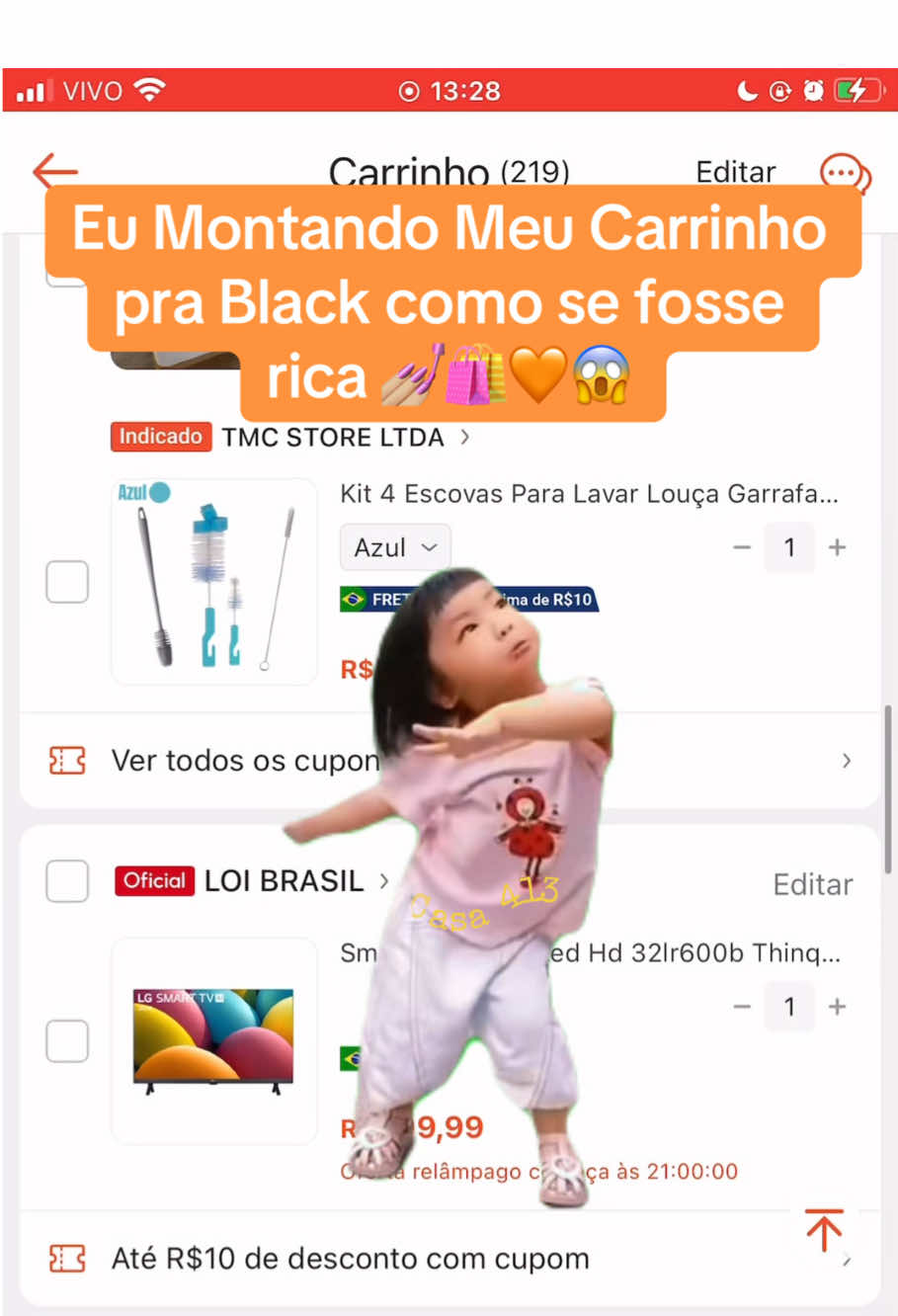 Quem Mais está assim? Só que o necessário! 💅🏼🛍️ O necessário: Tudo que está no meu carrinho 🛒🛒🛒🛒🛒🛒🛍️😱#viral #fyyyyyyyyyyyyyyyyyyy #Love #compras #vaiprofy 