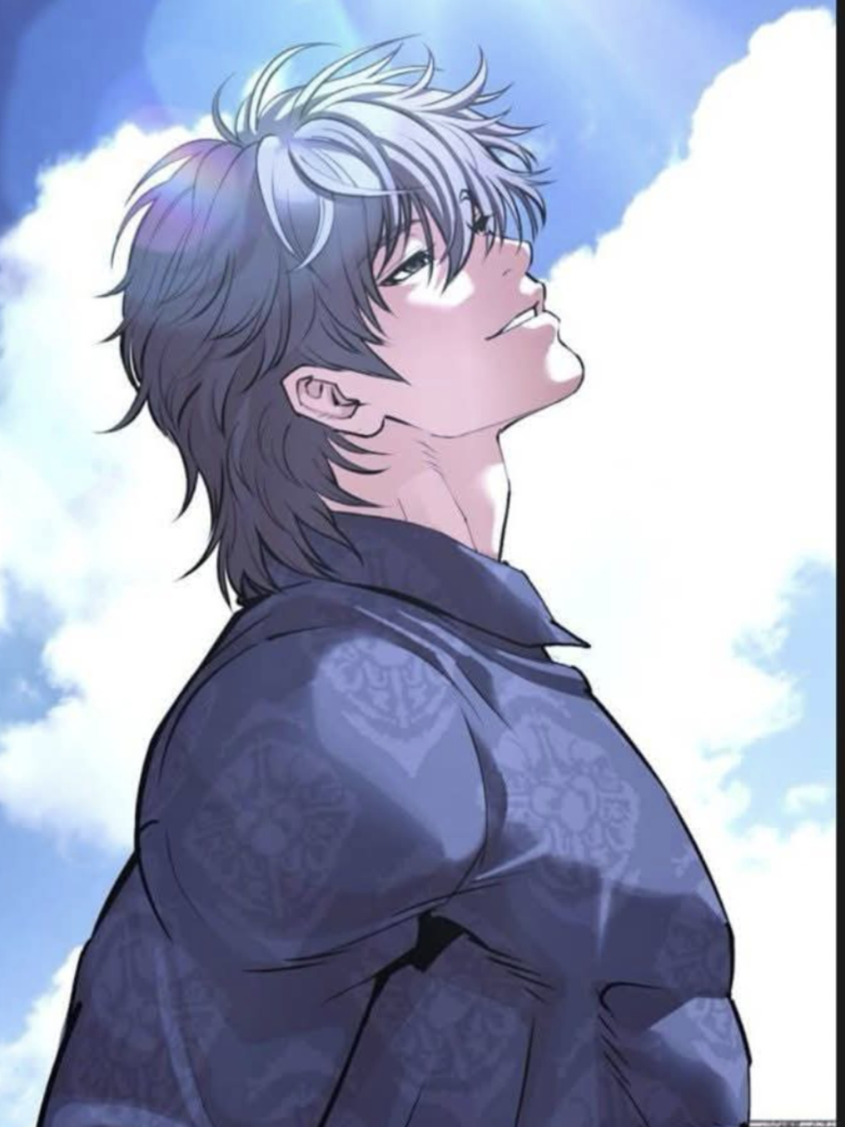 #lookism583 : istirahatlah dengan tenang dendam mu telah selesai 🥀🥀 #manhwa #webtoon #lookism #seonyujae 