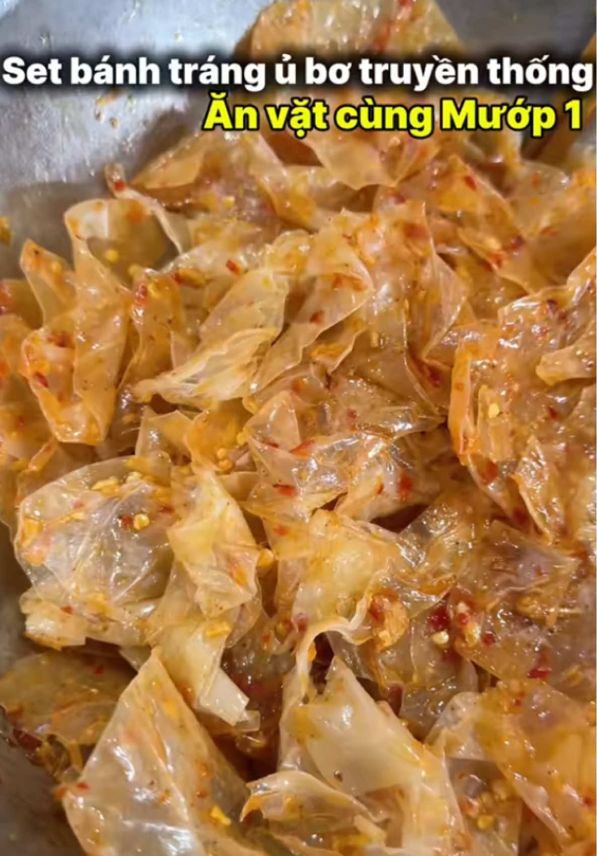 bánh tráng rìa ủ bơ ăn vặt cùng mướp 1 #banhtrangriaubo #anvatcungmuop1 #banhtrang #banhtrangubo #quelaem26 