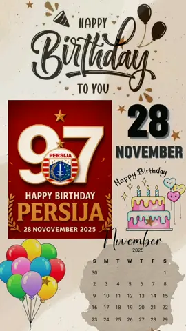selamat ulang tahun persija jakarta👆.  #fyp 